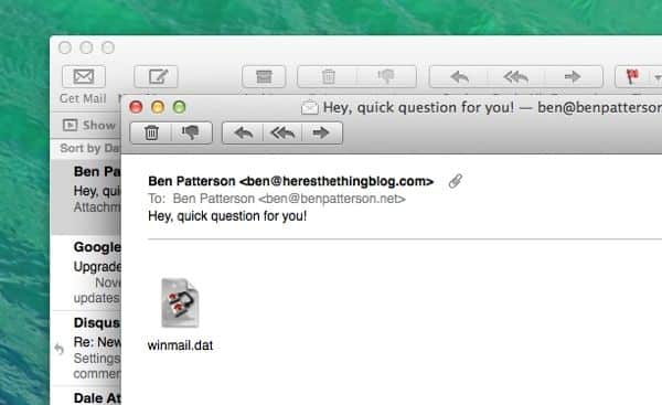 have a header on emails for outlook on mac